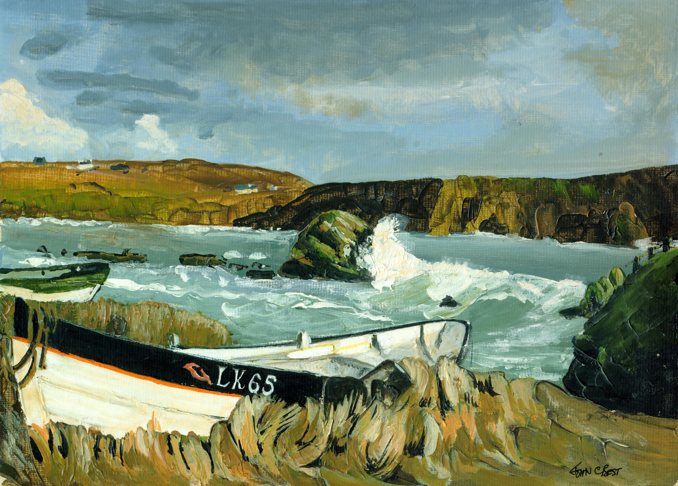 Boats in their Winter Noosts
